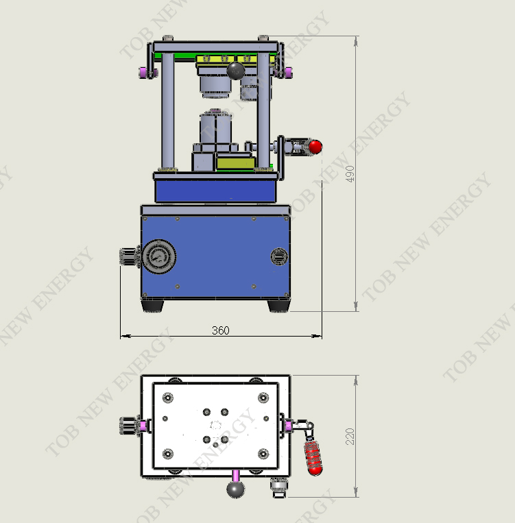 实验室电池封装机